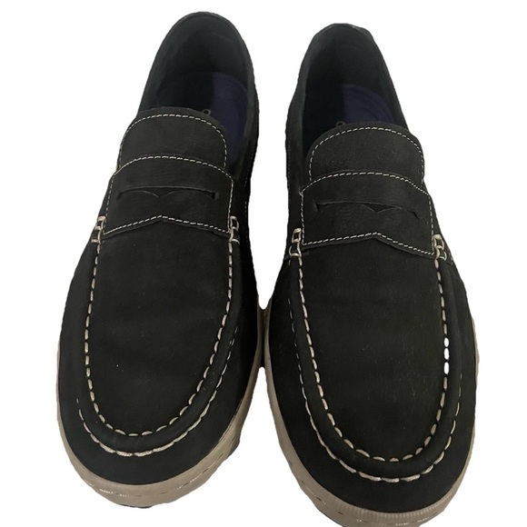 Cole Haan Claude Penny Loafer C30989 Men’s 12 Black Suede - Picture 5 of 8
